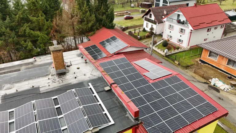 Fotovoltaika na firemnej budove v okrese Bardejov, Prešovský kraj, výkon 40 kWp