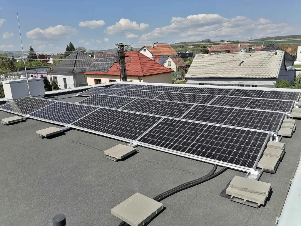 Fotovoltaika Trenčín, rodinný dom, fotovoltaické panely na streche