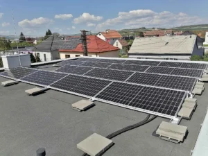 Fotovoltaika Trenčín, rodinný dom, fotovoltaické panely na streche