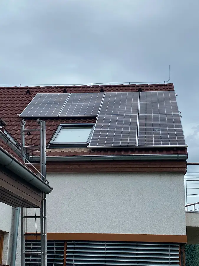 Fotovoltaická elektráreň na kľúč 6 kWp na rodinnom dome Bratislava