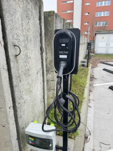 Realizácia nabíjacej stanice pre firmu v Bratislave od IC Grid, Bratislavský kraj