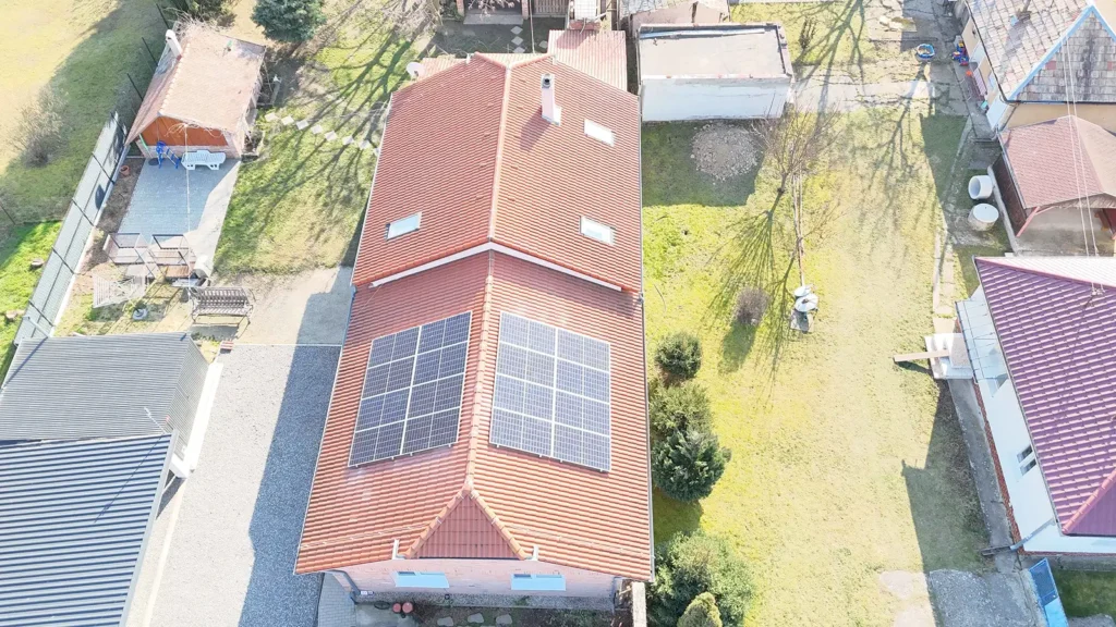 Fotovoltický systém s výkonom 8 kWp pre rodinný dom v Nitrianskom kraji