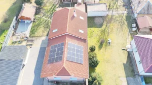 Fotovoltický systém s výkonom 8 kWp pre rodinný dom v Nitrianskom kraji