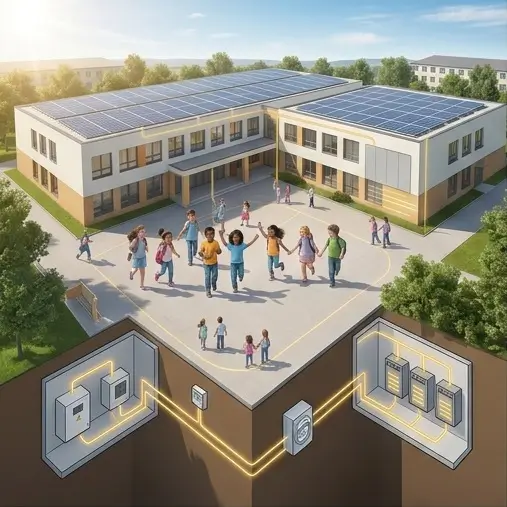 Fotovoltika pre školy a verejné budovy prináša úspory energie pre obce