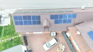 Fotovoltaické panely na rodinnom dome Bratislava, okres Malacky