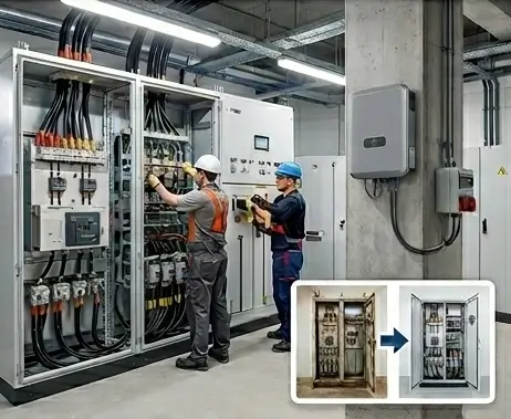 Silnoprúdové elektromontáže a zapojenie priemyselného rozvádzača