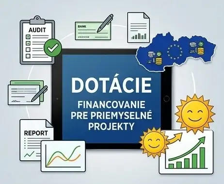 Dotácie pre firmy a organizácie, financovanie energetických projektov