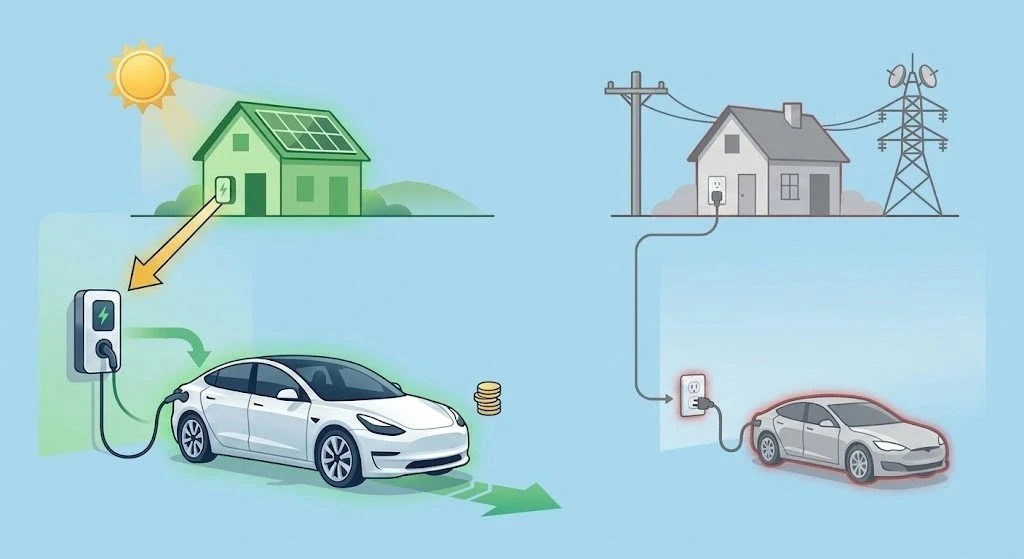 Nabíjanie elektromobilu z fotovoltiky: Využite slnečnú energiu naplno - 1