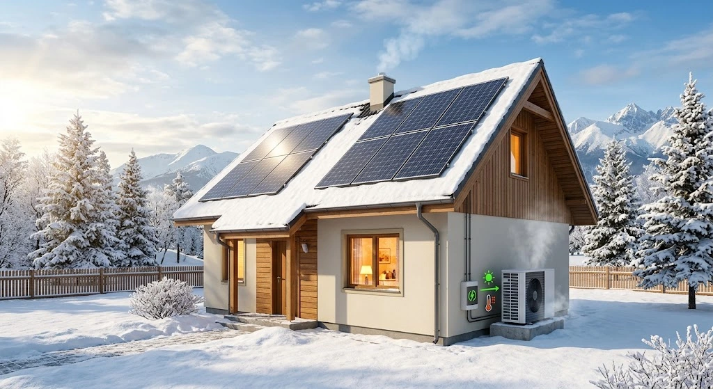 Efektívne využitie fotovoltiky a solárnej energie na rodinnom dome počas celého roka